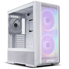 Lian Li LANCOOL 216RW Midi torony Ház, Gaming doboz Fehér