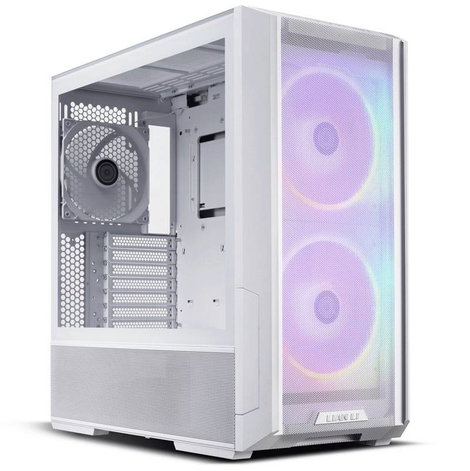 Lian Li LANCOOL 216RW Midi torony Ház, Gaming doboz Fehér