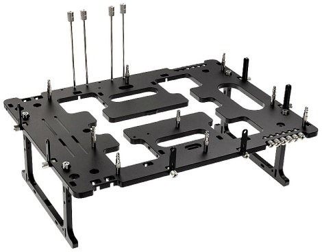 Streacom Benchtable Ház Fekete
