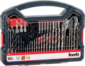 kwb 109106 Bit készlet 62 részes