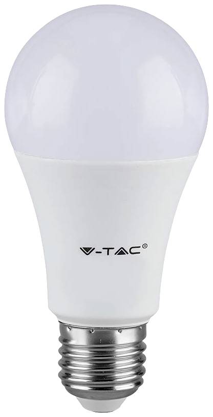 V-TAC 217261 LED EEK F (A - G) E27 Izzólámpa forma 8.50 W Nappalifény fehér (Ø x Ma) 60 mm x 108 mm