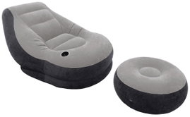 Intex 68564NP UltraLounge fotel oszmánnal Szürke