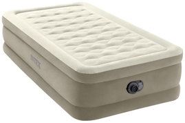 Intex 64426ND Airbed DuraBeam UltraPlush Twin 220V-os szivattyúval Barna