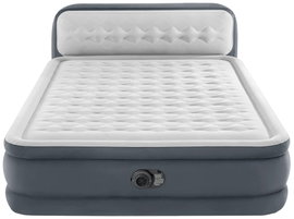 Intex 64448ND Légágy DuraBeam UltraPlush Headboard 220V pumpával, Queen, kétrétegű Fiber-Tech belső 