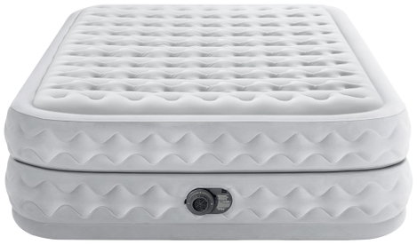Intex 64490ND DuraBeam Supreme Queen légágy 220 V-os szivattyúval Fehér