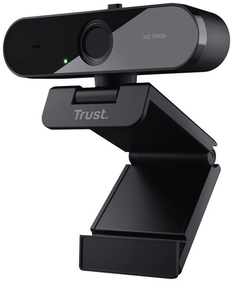 Trust TW-200 ECO Full HD webkamera 1920 x 1080 Pixel Talp, Csíptetős tartó 5. kép