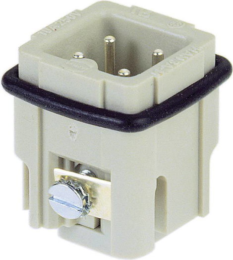 Csatlakozó betét Han® A 09 20 003 2611 Harting 3 + PE Schrauben