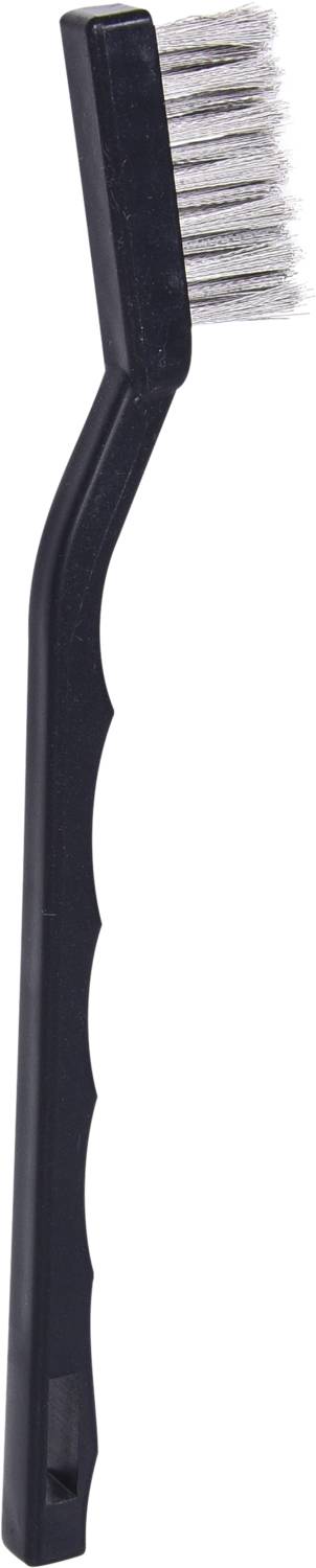 KS Tools 201.2315 Acélhuzalos gyújtógyertya drótkefe, 2 soros, 170 mm 3. kép