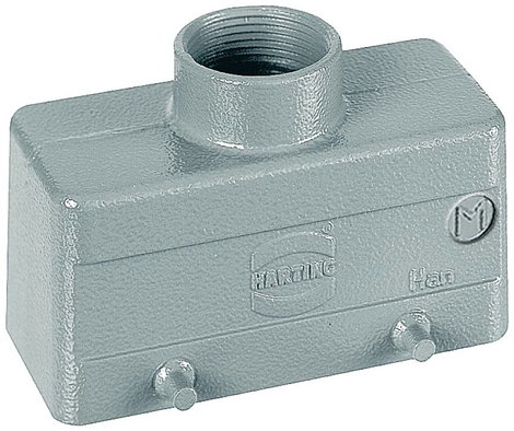 Csőcsonkos készülékház 19 30 016 1422 Harting 1 db