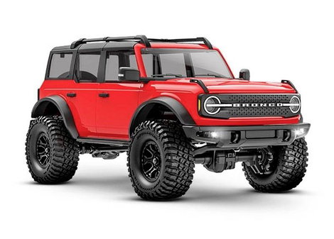 Traxxas TRX97074 Ford Bronco 4x4 1:18 Brushed RC modellautó Elektro Crawler 4WD RtR 2,4 GHz