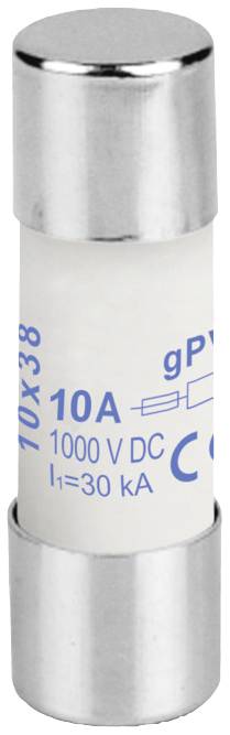 Weidmüller 2783230000 FUSE 10X38 10A 1000 VDC GPV Üvegcsöves biztosíték (Ø x H) 10.3 mm x 38 mm 10 A