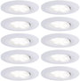 Paulmann LED-es fürdőszobai beépíthető lámpa 10 részes készlet 60 W Fehér (matt) bélyegkép