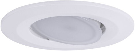 Paulmann LED-es fürdőszobai beépíthető lámpa 10 részes készlet 60 W Fehér (matt) 5. kép