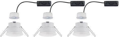 Paulmann LED-es fürdőszobai beépíthető lámpa 3 részes készlet 18.9 W 4. kép