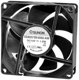 Sunon EF80252B1-1000U-A99 Axiális ventilátor 24 V/DC (H x Sz x Ma) 80 x 80 x 25 mm