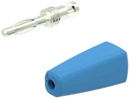 Electro PJP 210-C-CD1-J Banándugó Dugó, egyenes Tű átmérő: 2 mm Sárga 1 db