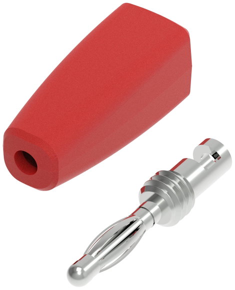 Electro PJP 210-C-CD1-J Banándugó Dugó, egyenes Tű átmérő: 2 mm Sárga 1 db 3. kép