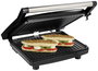 Tristar GR-2858 Kontakt grill Elektromos Tapadásmentes bevonat, Visszajelző lámpa Fekete, Ezüst 2. bélyegkép