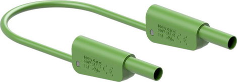 Stäubli SLK-4N-S25 Mérővezeték [ - ] 100 cm Zöld 1 db 2. kép