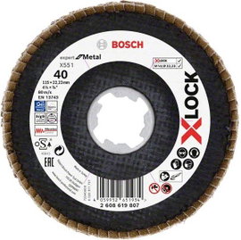 Bosch Accessories 2608619807 X551 Felületcsiszoló korong Ø 115 mm Furat átmérő 22.23 mm 1 db