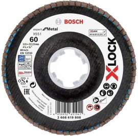 Bosch Accessories 2608619808 X551 Felületcsiszoló korong Ø 115 mm Furat átmérő 22.23 mm 1 db