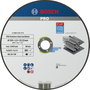 Bosch Accessories Standard for Inox 2608619773 Vágótárcsa, egyenes 230 mm 1 db Acél bélyegkép