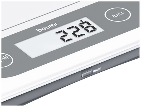 Beurer KS 59 Konyhai mérleg Mérési tartomány (max.)=20 kg Üveg 3. kép