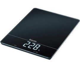 Beurer KS 34 Konyhai mérleg Mérési tartomány (max.)=15 kg Fekete