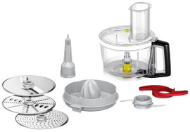 Bosch Haushalt MUZ9VLP1 Aprítógép Átlátszó, Szürke