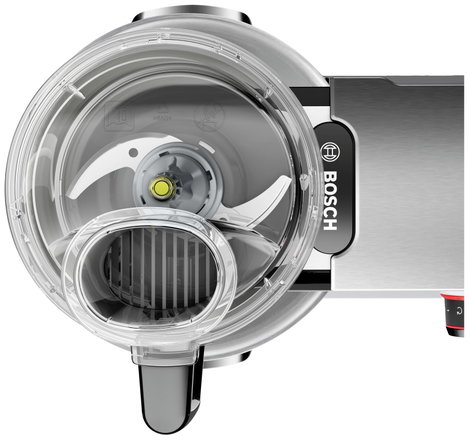 Bosch Haushalt MUZ9VLP1 Aprítógép Átlátszó, Szürke 3. kép