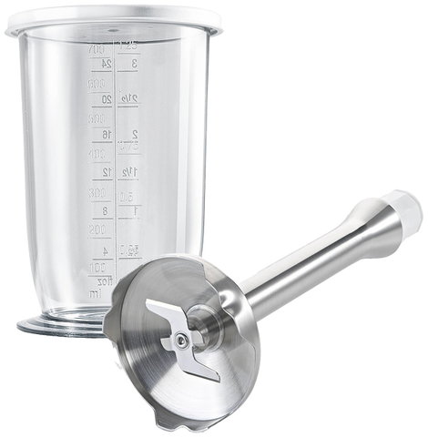 Bosch Haushalt MFZ4060 Keverőpohár Átlátszó, Nemesacél 3. kép