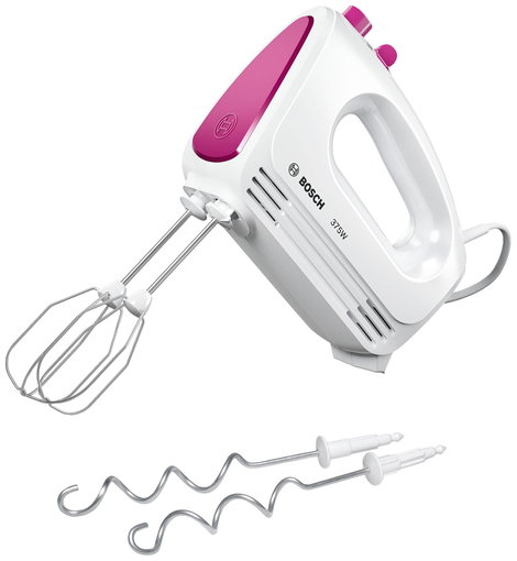 Bosch Haushalt MFQ2210P Kézi mixer 375 W Fehér, Rózsaszín 2. kép