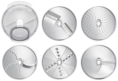 Bosch Haushalt MUZ5VL1 Aprítógép Fehér, Átlátszó 3. kép
