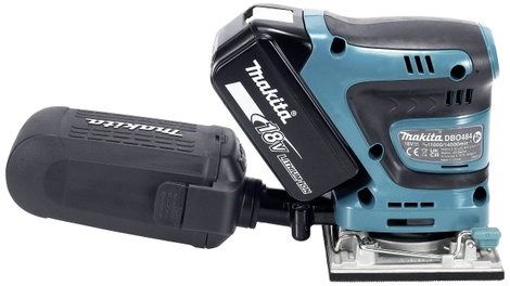 Makita DBO484Z Akkus rezgőcsiszoló akku nélkül 18 V 102 x 112 mm 6. kép