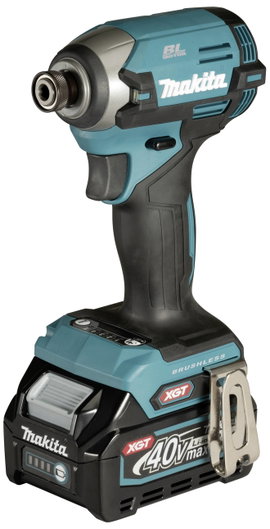 Makita TD003GA202 Akkus ütvecsavarozó 40 V Vele szállított akkuk száma 2 Lítiumion 2. akkuval, Töltő