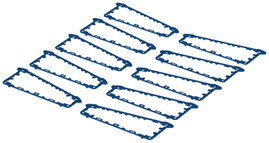 Bopla AT-IP 2385 DI Design tömítés TPE Kék 1 db