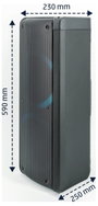Reflexion PS09BT Bluetooth hangfal USB, AUX 10. bélyegkép