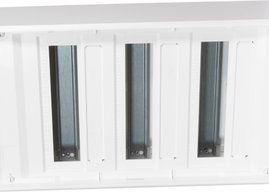 F-Tronic 7220211 VISION36+6 Kis elosztó Falra szerelhető Osztások száma = 42 Sorok száma = 3 Tartalo