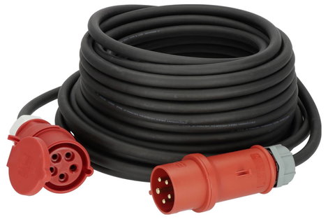 Brennenstuhl 1169390100 Áram Hosszabbítókábel 32 A Fekete 10 m H07RN-F 5G 4 mm² 2. kép