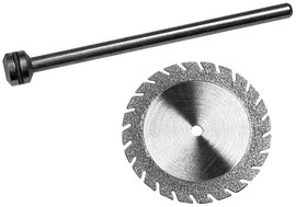 Donau Elektronik 1647 Gyémánt bevonatú vágótárcsa Ø 22 mm Fém, Üveg, Epoxi 1 db