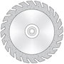 Donau Elektronik 1647 Gyémánt bevonatú vágótárcsa Ø 22 mm Fém, Üveg, Epoxi 1 db 2. bélyegkép
