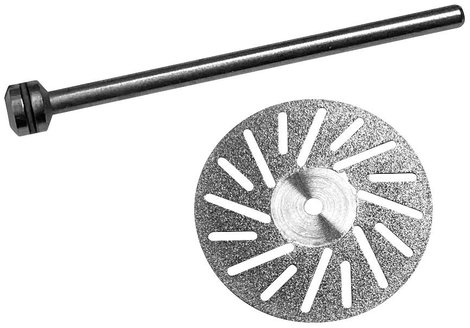 Donau Elektronik 1646 Gyémánt bevonatú vágótárcsa Ø 22 mm Fém, Üveg, Epoxi 1 db