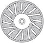 Donau Elektronik 1646 Gyémánt bevonatú vágótárcsa Ø 22 mm Fém, Üveg, Epoxi 1 db 2. bélyegkép