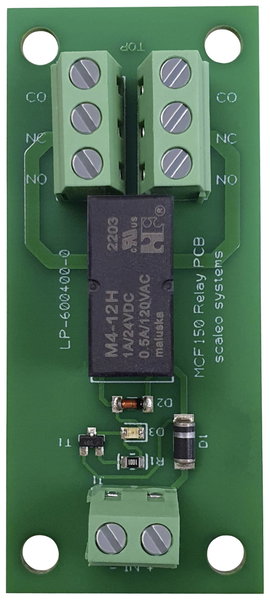 scaleo systems relé panel 1 db VV-600401-0-C 2 váltó 12 V/DC