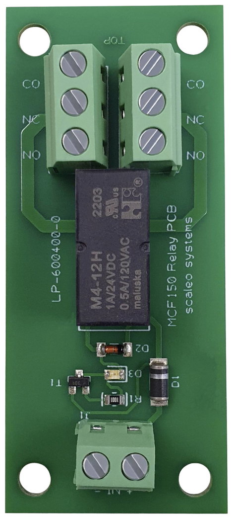 scaleo systems relé panel 1 db VV-600401-0-C 2 váltó 12 V/DC