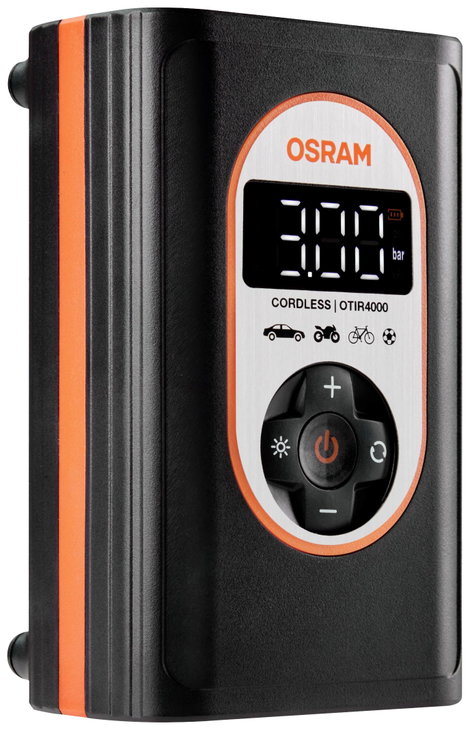 Akkus légkompresszor munkalámpával 8,3 bar, Osram OTIR4000 4. kép