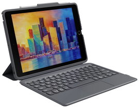 ZAGG ProKeys with Trackpad Tablet billentyűzet tokkal Alkalmas márka (tablet): Apple iPad 10.2 (2019