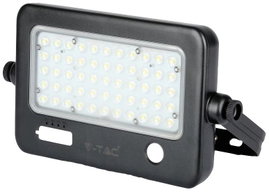 V-TAC Napelemes kerti fényszóró VT-788-10 8674 LED 10.00 W Nappalifény fehér Fekete