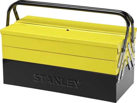 Stanley 1-94-738 CANTILEVER Szerszámos láda tartalom nélkül Fém Sárga, Fekete
