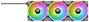 Thermaltake CL-F143-PL12SW-A Számítógépház ventilátor Fekete, Átlátszó, RGB (Sz x Ma x Mé) 120 x 120 2. bélyegkép